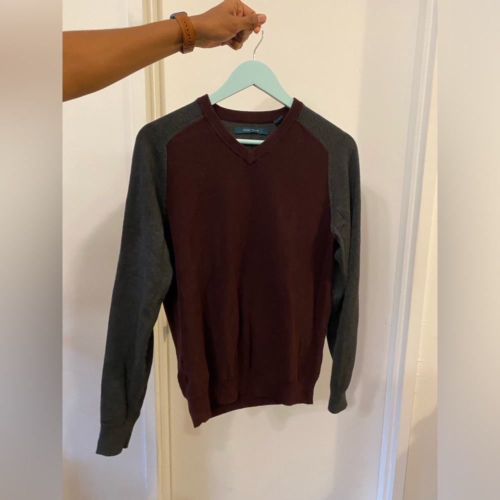 Perry Ellis Men’s S V-Neck Sweater